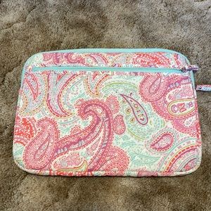 Studioc Paisley Soft Laptop case. Size is 16 1/2”x12”